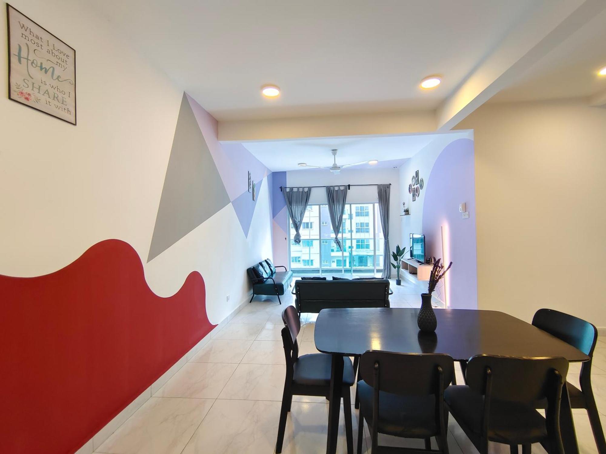 Icolor Home & Stay Ch3 Tanah Rata Dış mekan fotoğraf