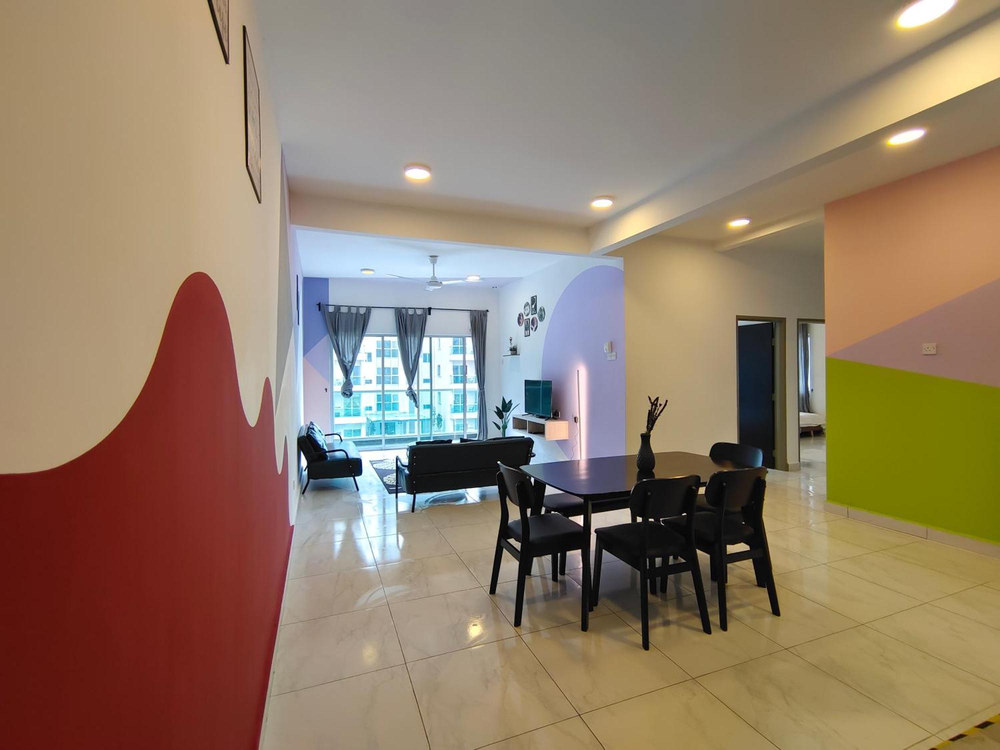 Icolor Home & Stay Ch3 Tanah Rata Dış mekan fotoğraf