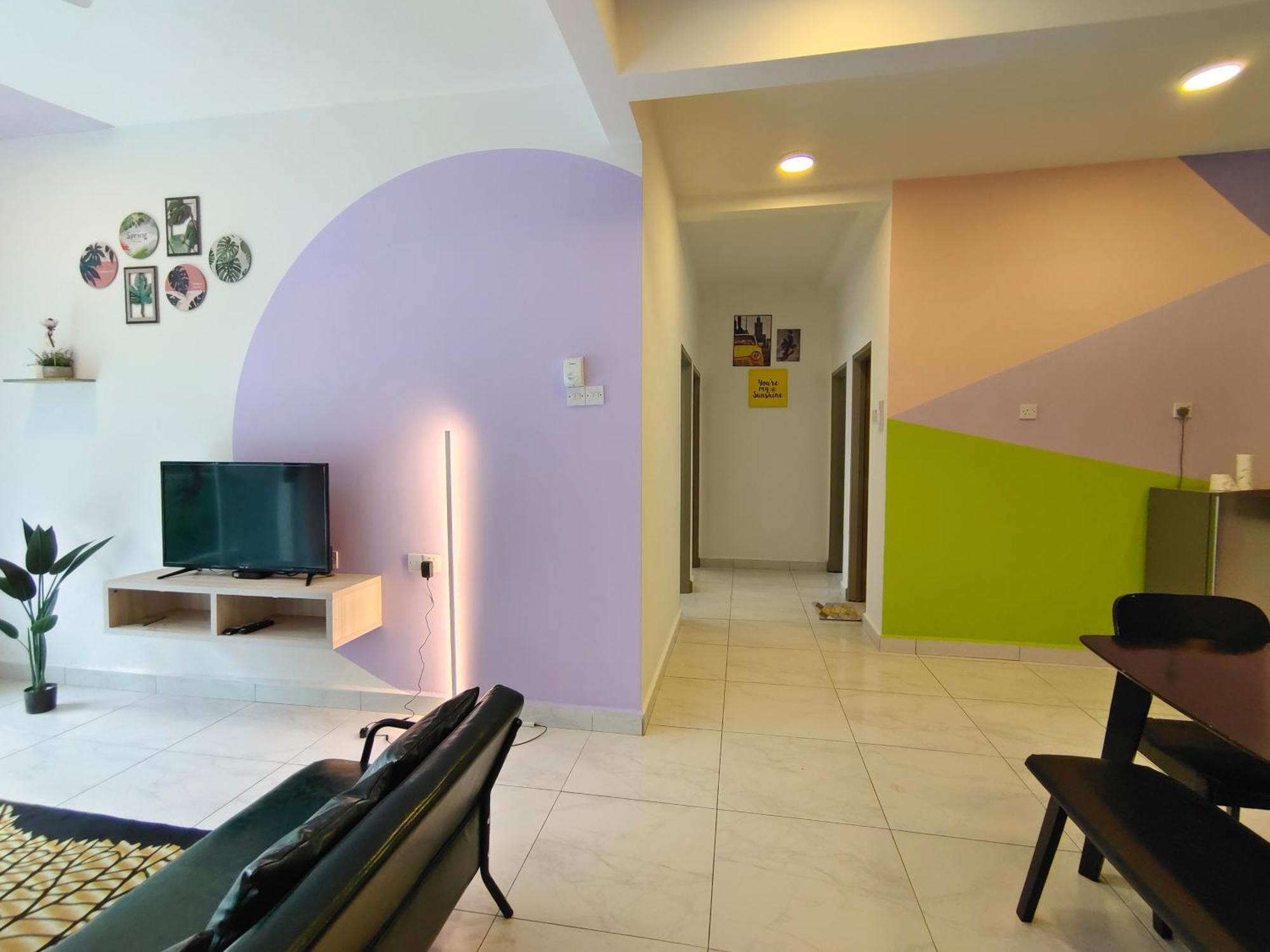 Icolor Home & Stay Ch3 Tanah Rata Dış mekan fotoğraf