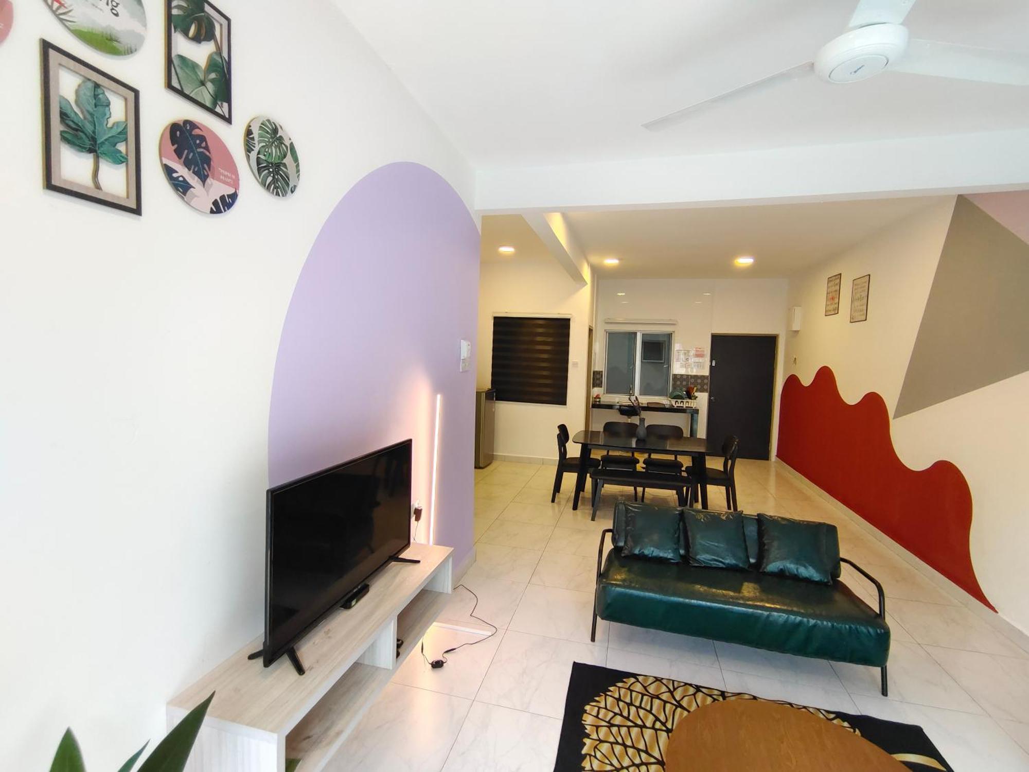 Icolor Home & Stay Ch3 Tanah Rata Dış mekan fotoğraf