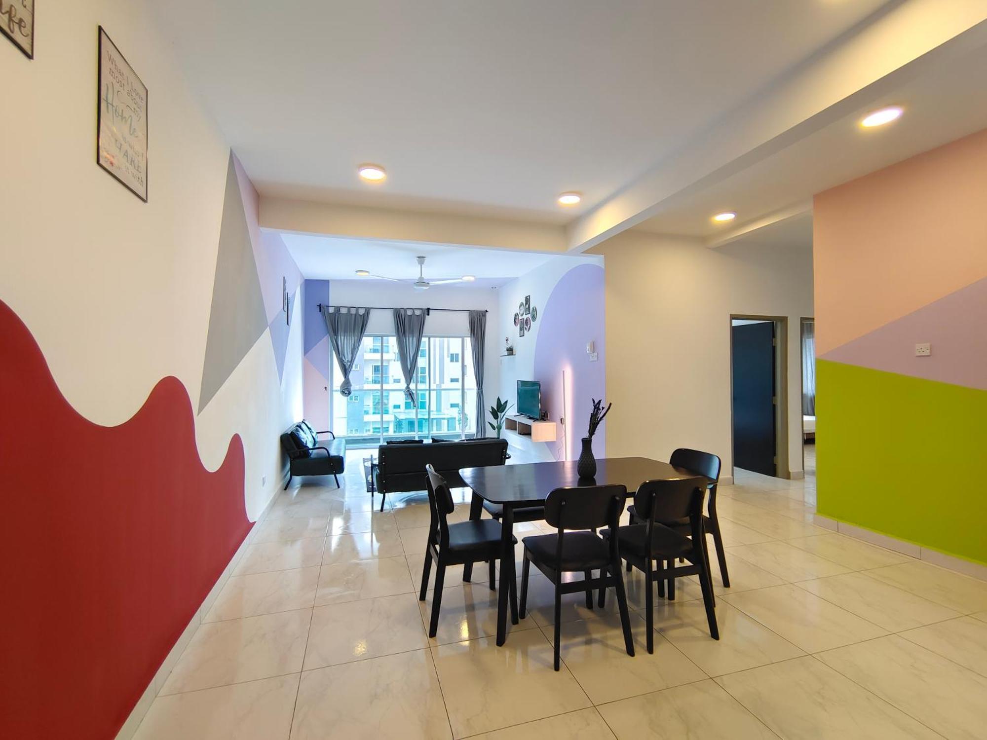 Icolor Home & Stay Ch3 Tanah Rata Dış mekan fotoğraf