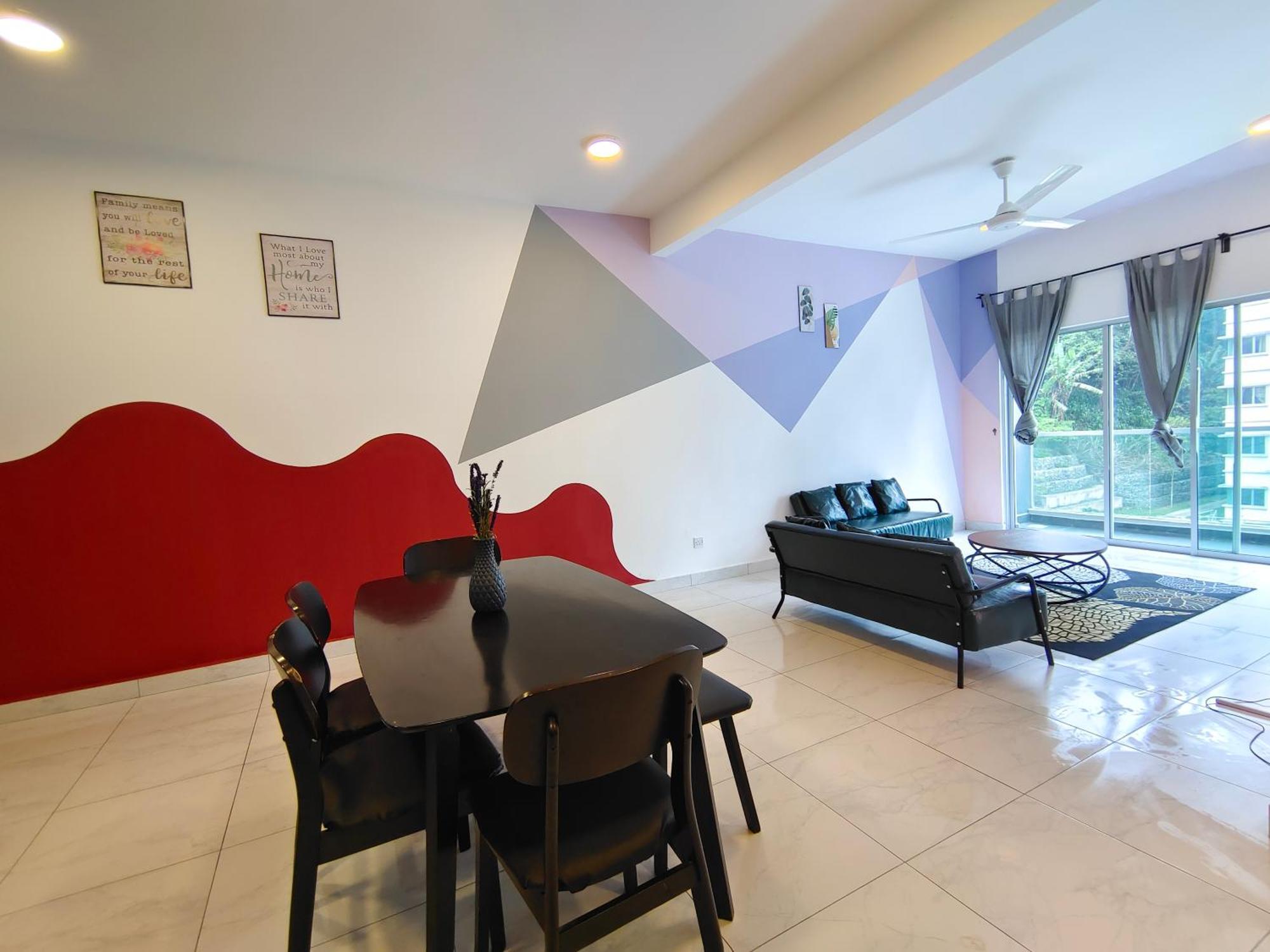 Icolor Home & Stay Ch3 Tanah Rata Dış mekan fotoğraf