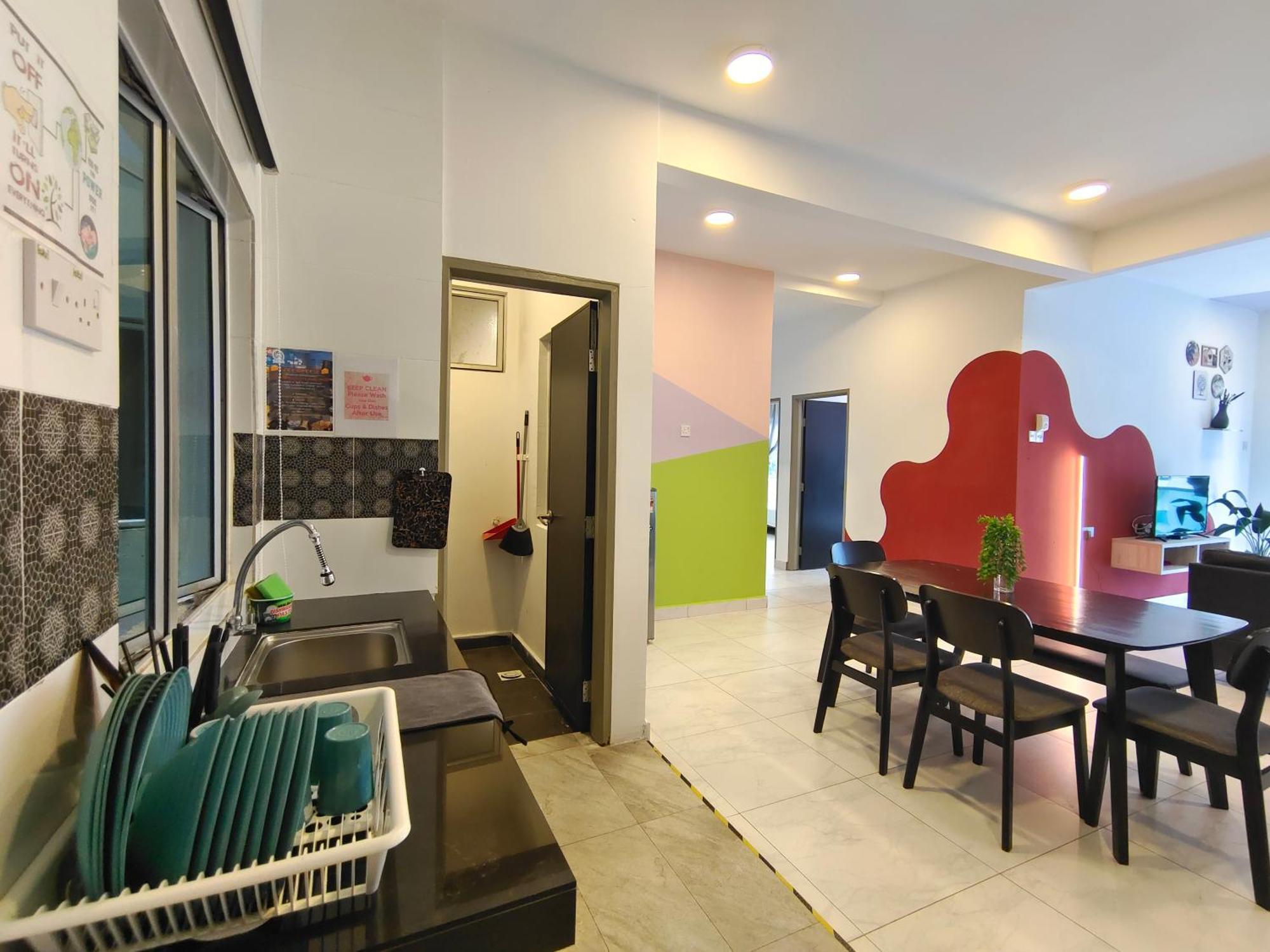 Icolor Home & Stay Ch3 Tanah Rata Dış mekan fotoğraf